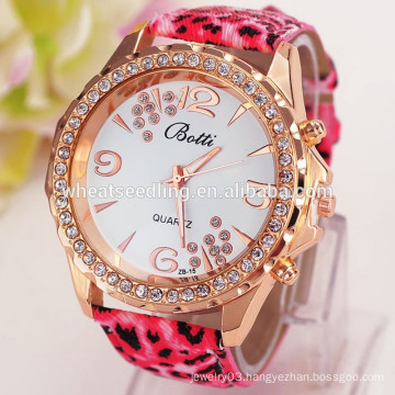 Fashion diamond jewelry ladies fancy watches